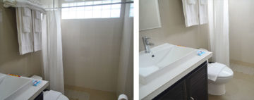 Private Bathroom with Hot & Cold - cheap hotels in oslob cebu